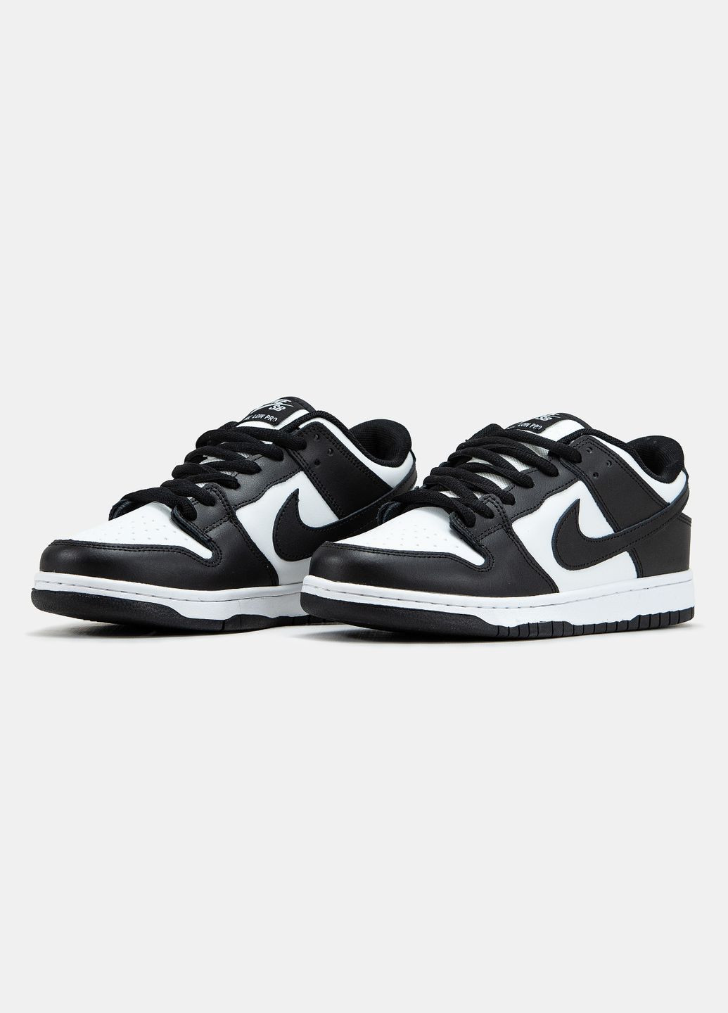Кросівки зимові жіночі і чоловічі Nike SB Dunk winter low black white fur | Найк СБ Данк низькі чорно-білі з хутром No Brand чорно-білі зими (311225843)