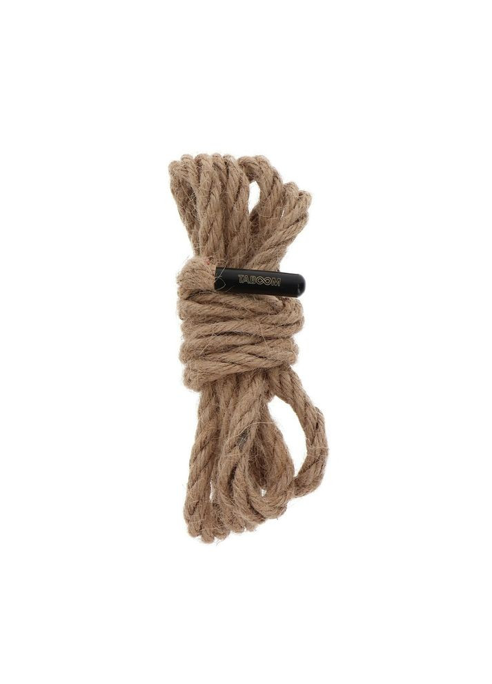 Веревка для связывания конопляная Hemp Rope, 1.5 метра, 7 мм Taboom (297397230)