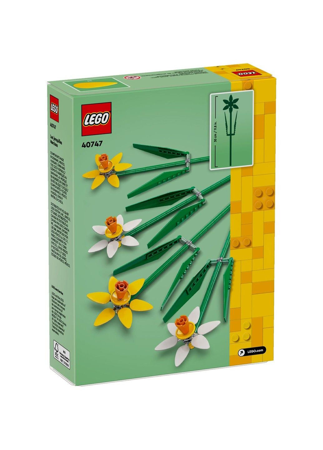 Конструктор Icons Нарциси 216 деталей (40747) Lego (284722474)