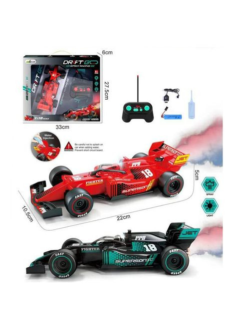 Машина на радиоуправлении с аккумулятором USB, гоночная, пара/дым KM663-6 Metr+ (322593076)