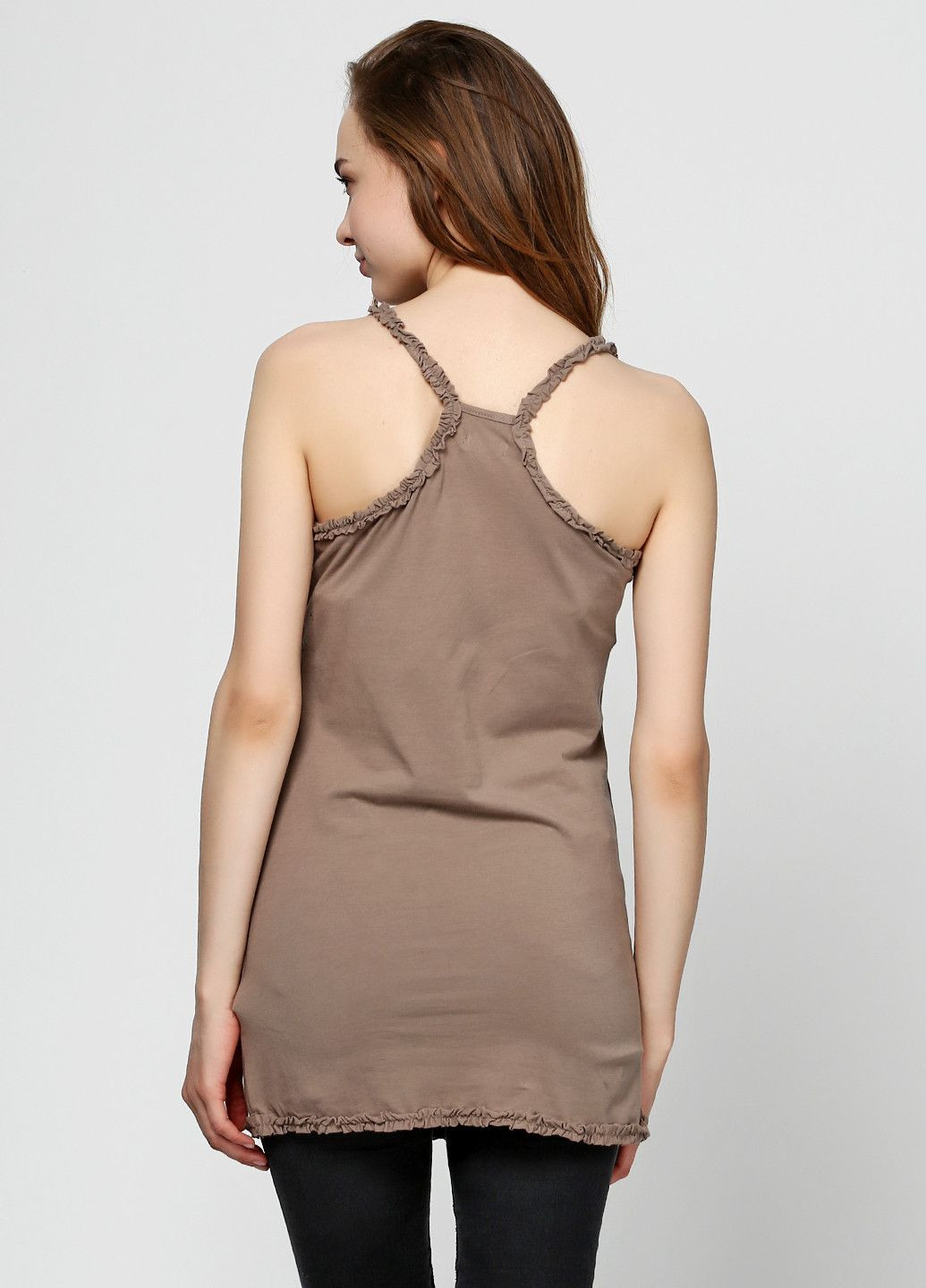 Майка Светло-коричневый OVS — 319615443