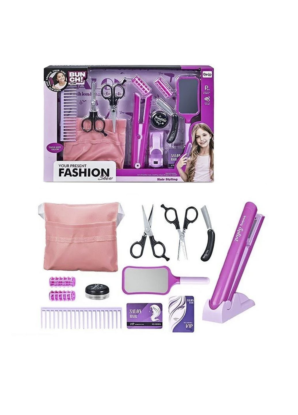 Набір перукаря колір різнокольоровий ЦБ-00274324 No Brand (323449780)