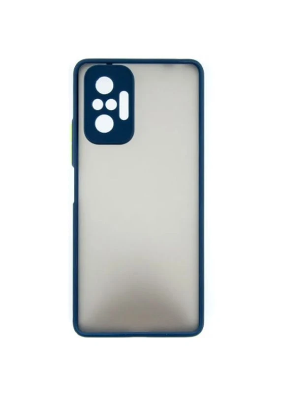 Чохол до мобільного телефона Matte Xiaomi Redmi Note 10 Pro (blue) (DG-TPU-MATT-78) DENGOS (399105417)