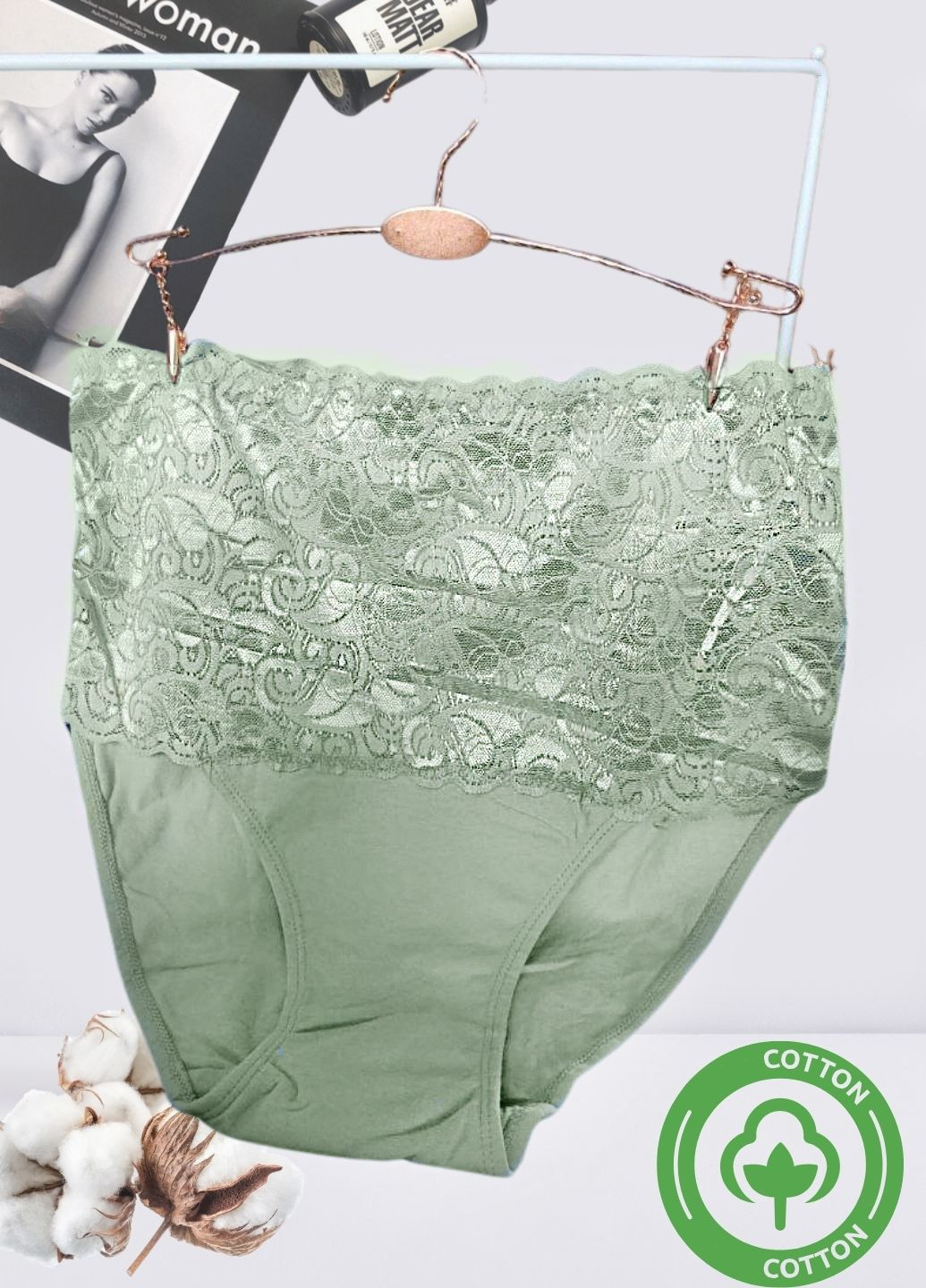 Жіночі трусики Roxy з високою талією L FS (296009885)