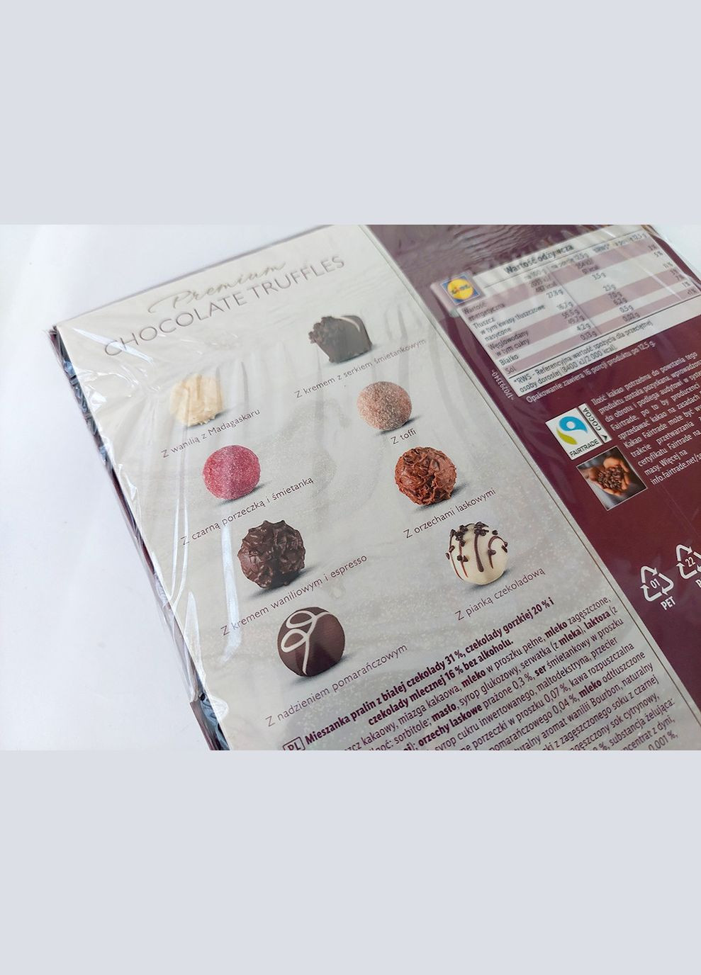 Цукерки праліне трюфель J.D. Premium Chocolate Truffles, 200 г (Бельгія) Gross (348060061)
