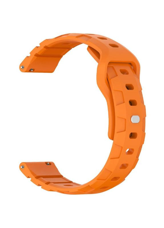 Силиконовый ремешок Defense для Smart Watch 20mm Оранжевый Epik (372163906)