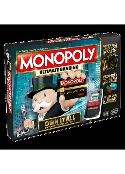 Настільна гра Монополія банківськими картками (Monopoly Bank Cards) ( ) Hasbro B6677 (370762338)