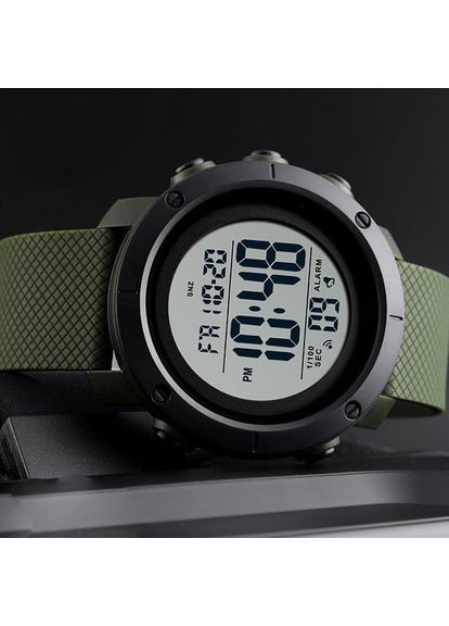 Чоловічий годинник 1434AGWT Army Green-White Skmei (359502635)