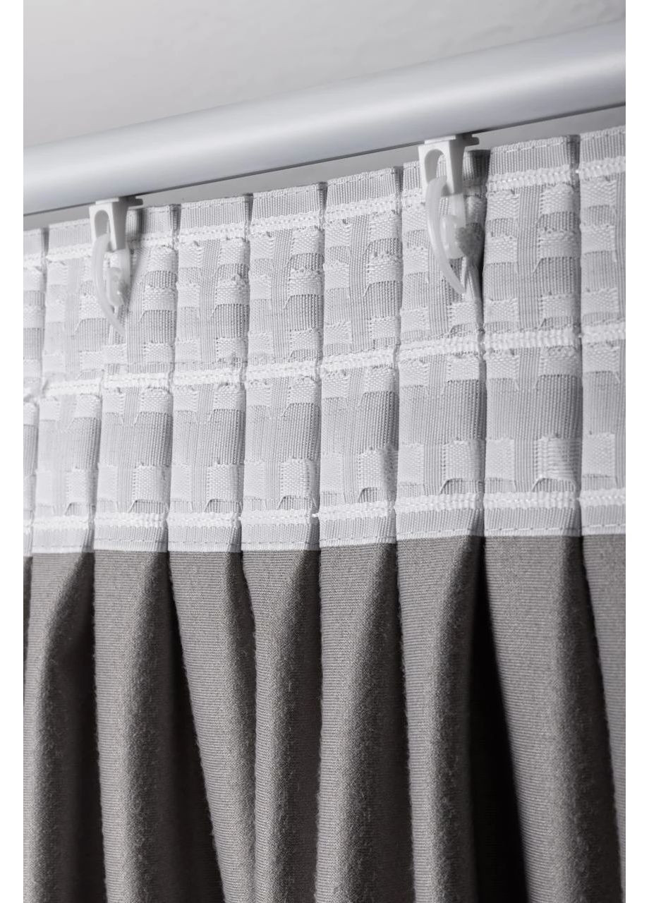 Шторы Velvet 2шт. 2м х от 2,5м до 3м HYGG (370367460)