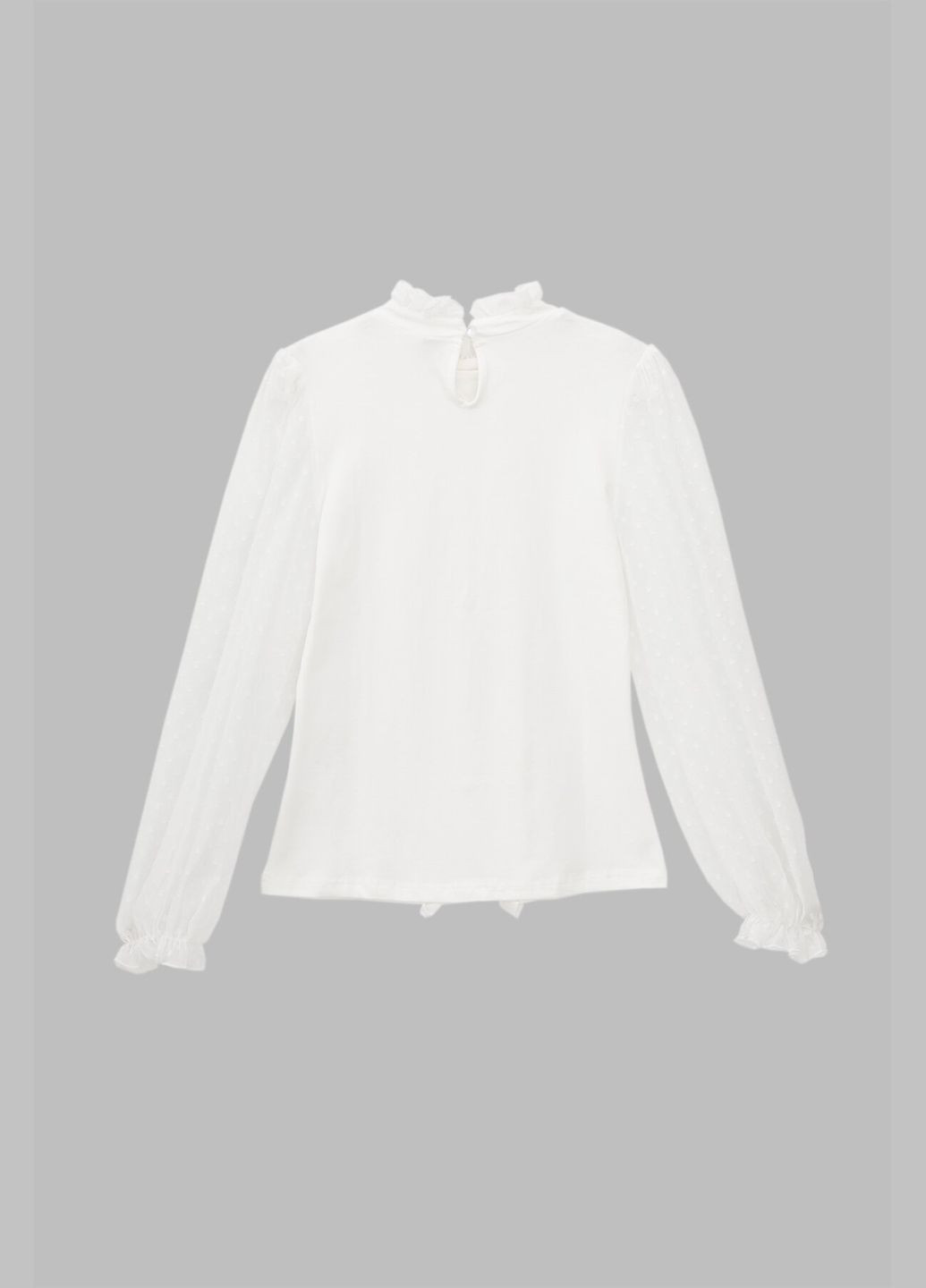 Молочная блузка Vio Faloni демисезонная