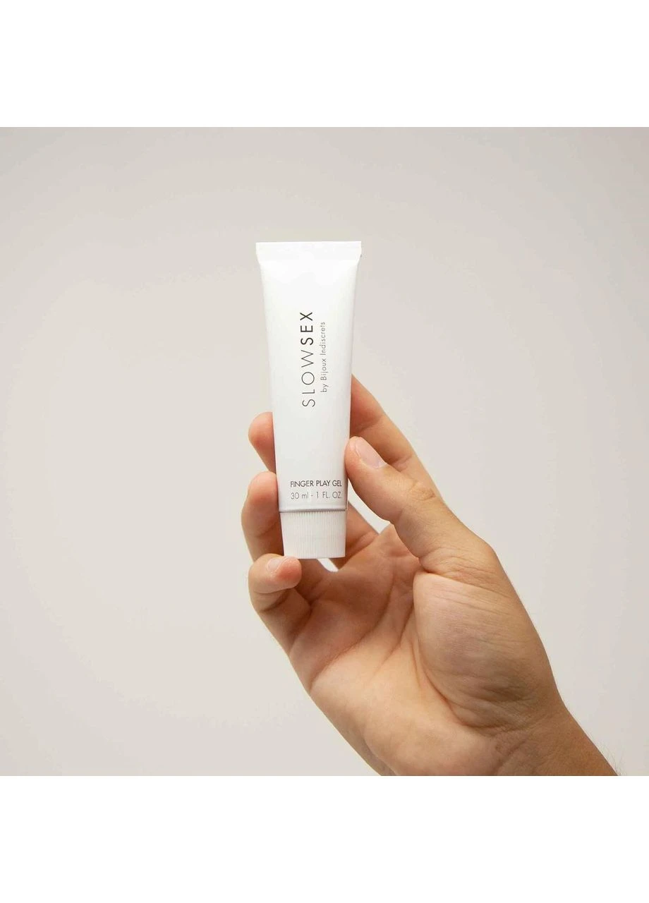 Гельсмазка на водной основе для мастурбации SLOW SEX - Finger play gel (30 мл) Bijoux Indiscrets (315012794)