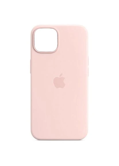 Силиконовый чехол для iPhone 15 Pro (19) розовый песок (закрытый низ) Apple (400059947)