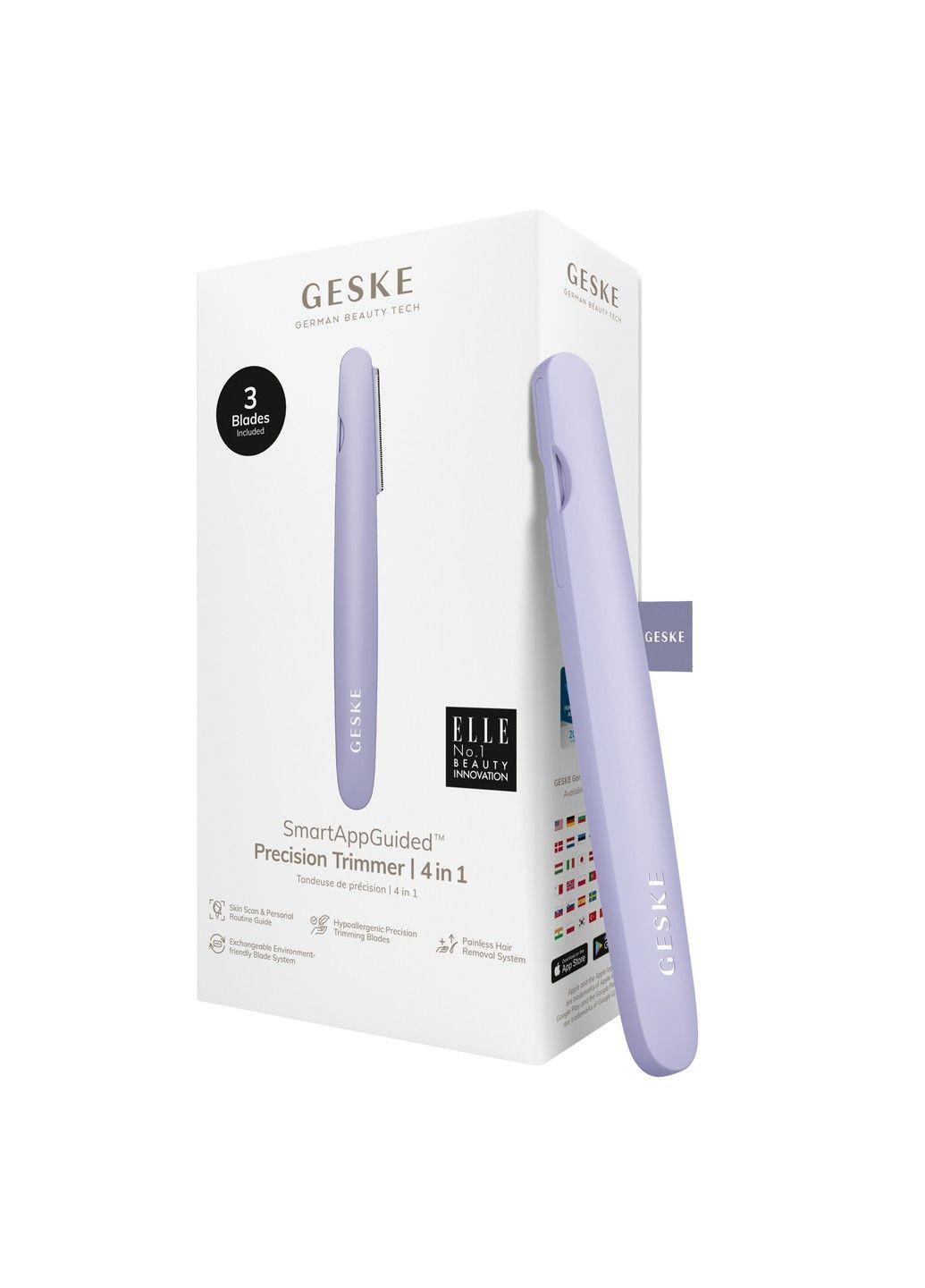 Тример Precision Trimmer 4в1 purple GESKE (362567659)