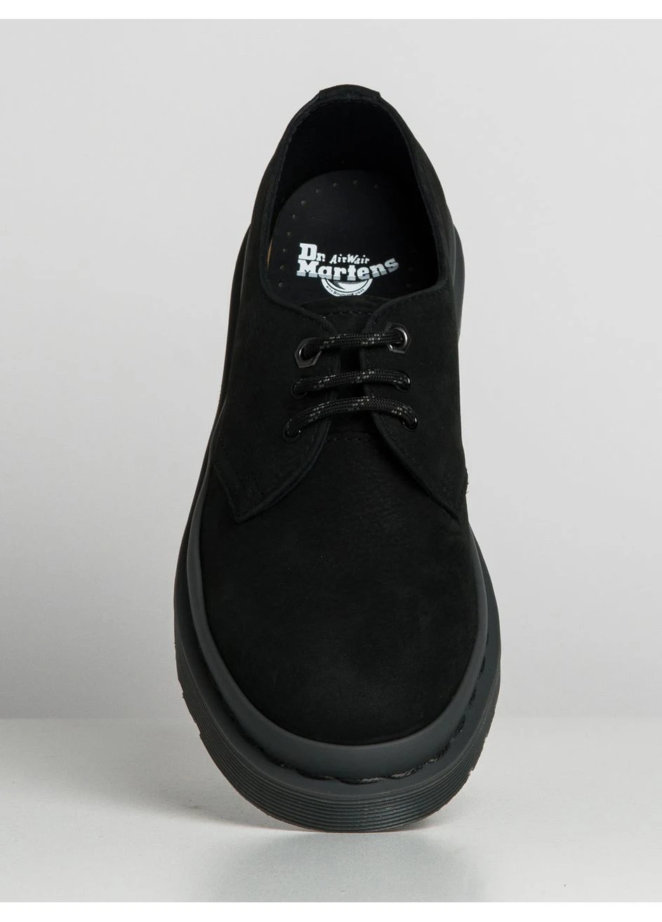 Черные туфли 1461 milled black 27672001 Dr. Martens на шнурках
