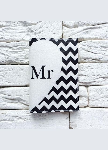 Обложка для паспорта Полусердце Mr 3 No Brand (299387867)