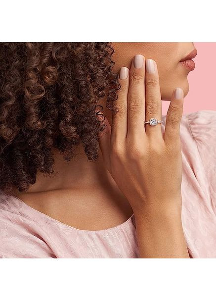 Каблучка Пандора "Вічна класика" в позолоті 180947CZ Kabluchka (355346990)