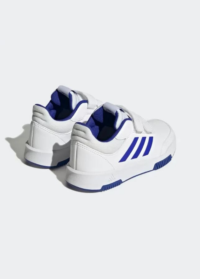 Белые всесезон кроссовки tensaur sport cloud white lucid blue core black adidas