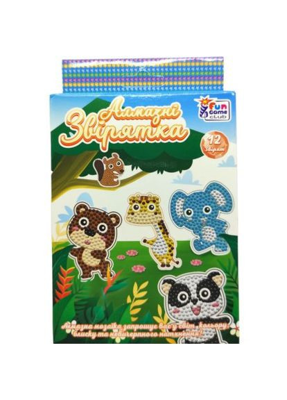 Алмазні наліпки "Алмазні Звірятка " MIC (362217721)
