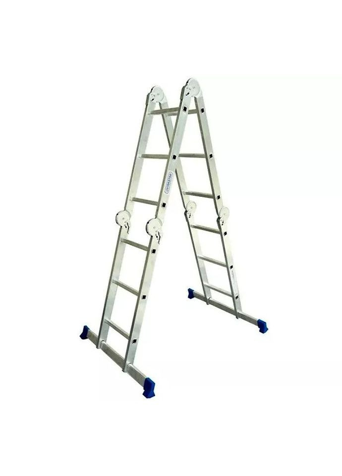 Алюмінієва драбина-трансформер TRANSFORMER (4х3 сходинок) 4-секційна (25741) VIRASTAR (330625231)