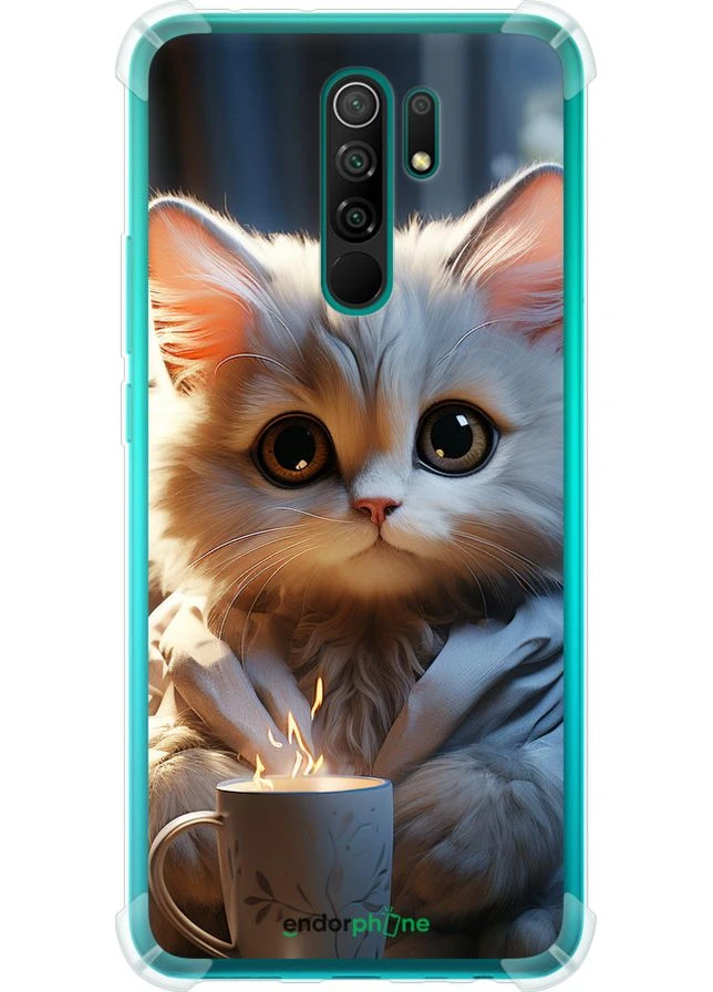 Чехол на Xiaomi Redmi 9 White cat "5646sp-2019-70447" Endorphone (329828821)