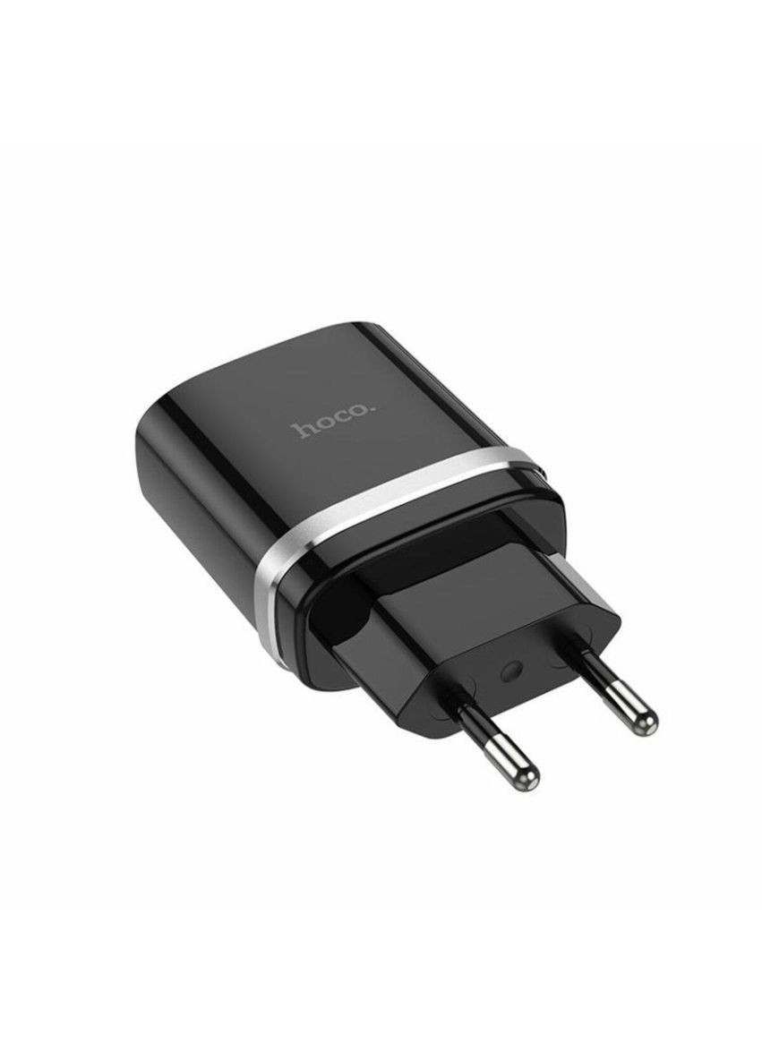 Блок для зарядки C12Q Smart QC3.0 charger Black Hoco (367724184)
