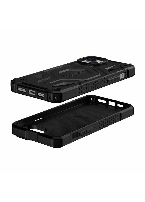 Чохол-накладка Monarch Pro Magsafe для Apple iPhone 14 Plus/15 Plus Kevlar Black (114029113940) Urban Armor Gear (370614810)
