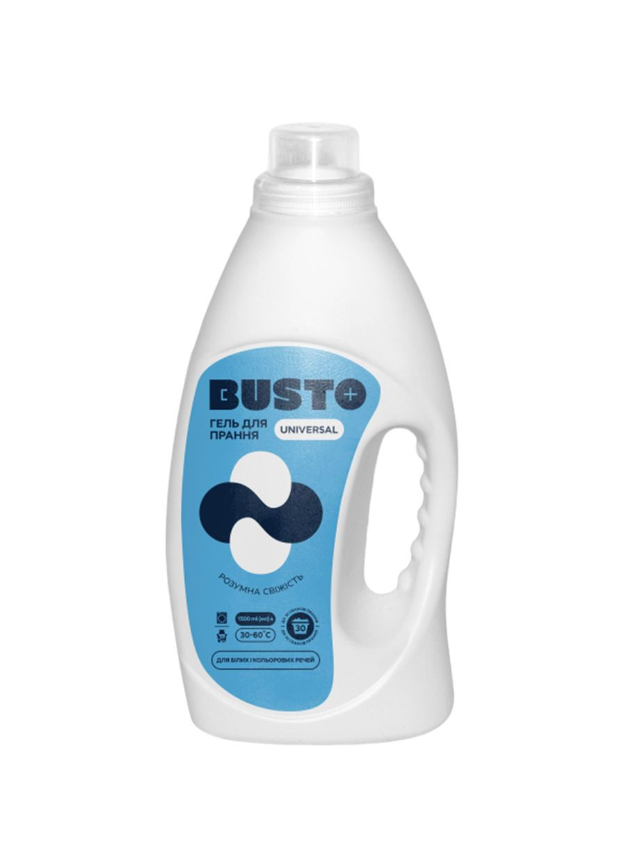 Гель для стирки Universal Умная свежесть, 1.5 л BUSTO 65429 (338532664)