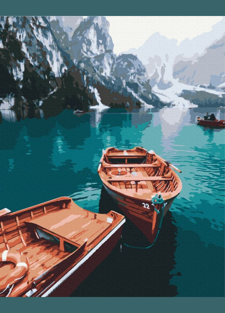 Лодки на альпийском озере Brushme (317260349)