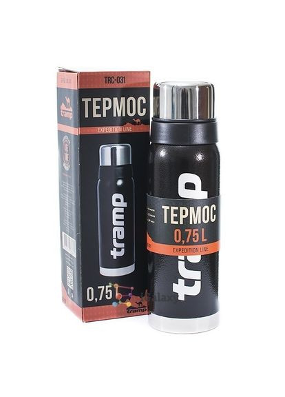 Термос Expedition Line 0.75 л черный TRC031-black Tramp (316620547)