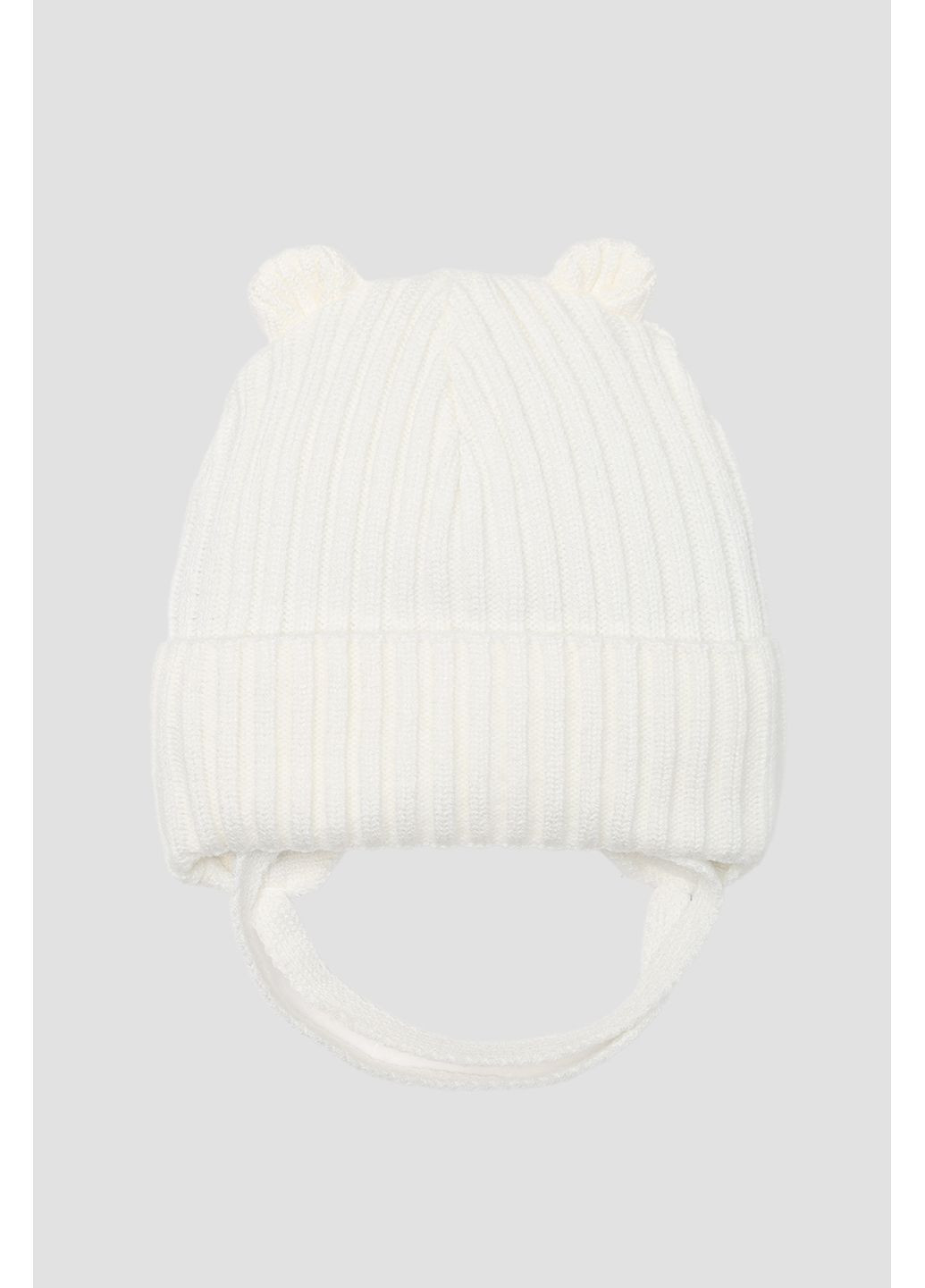 Шапка для мальчика цвет белый ЦБ-00286595 Kraft (365588768)