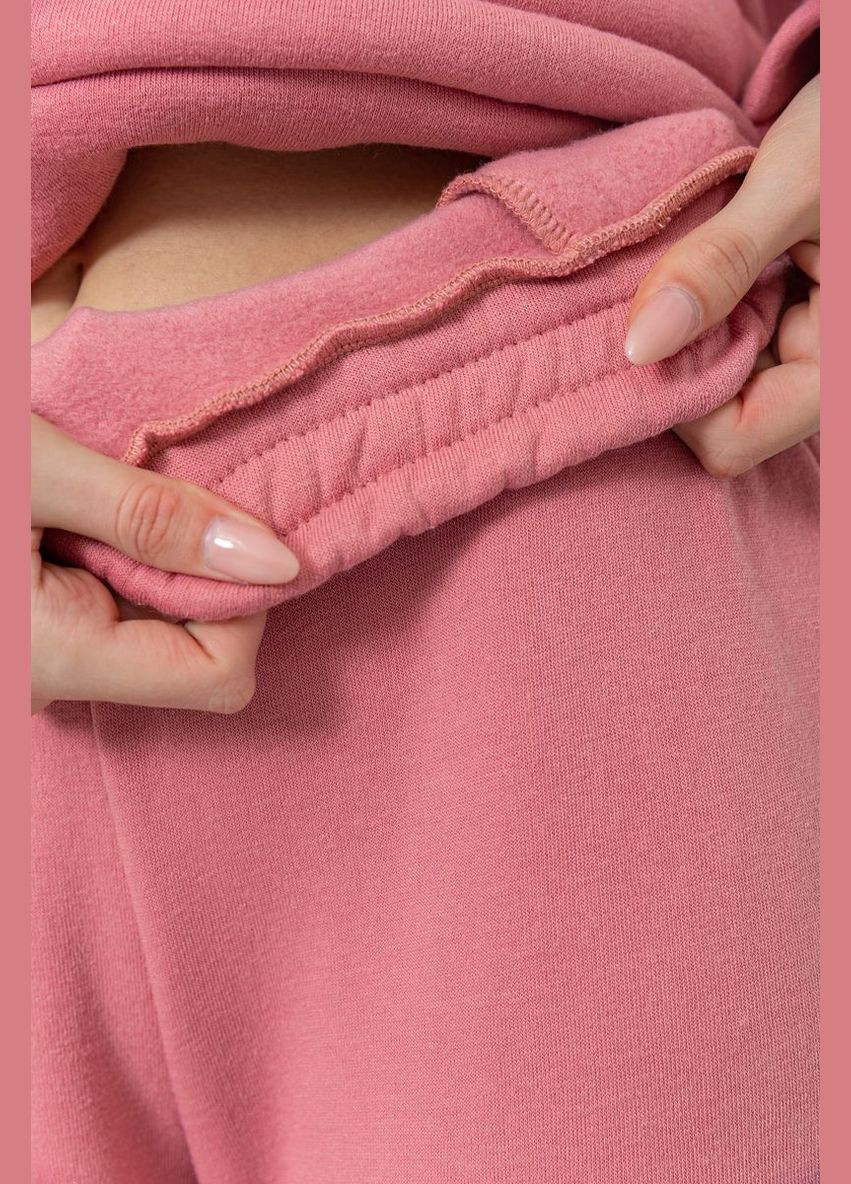 Спорт костюм жіночий на флісі, колір пудровий, 214R104 Ager (268547145)