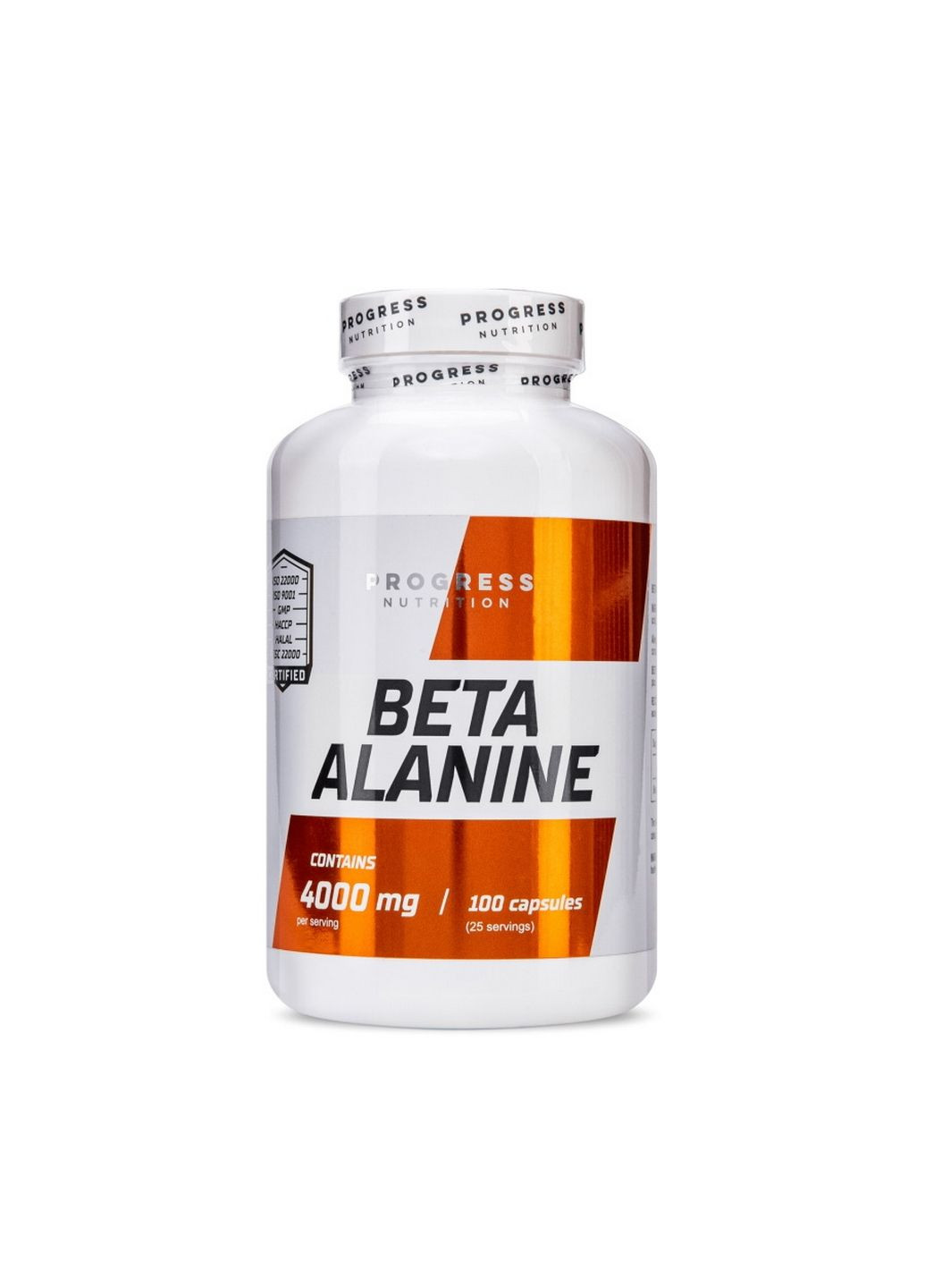 Амінокислота Beta Alanine, 100 капсул Progress Nutrition (315872085)