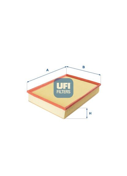Фильтр воздушный MERCEDES SPRINTER II 209-518 CDI, VW CRAFTER 2.5 TDI 06- (пр-во ) 30.340.00 UFI (366125785)
