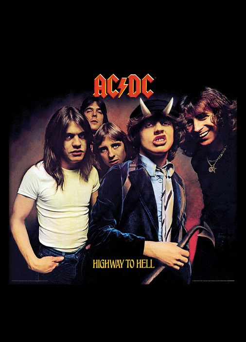 Постер плакат у рамі "AC/DC (Highway To Hell)" (pat-002817) Pyramid International (334326233)