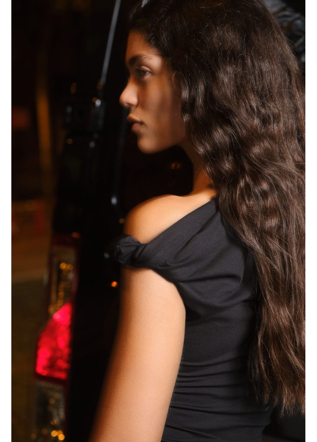 Чорна кежуал сукня силуетна H&M однотонна