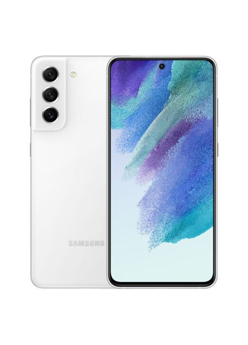 Смартфон Galaxy S21 FE 5G 6/128GB SMG990U White Samsung (303125281)