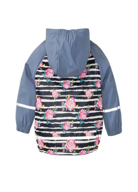 Куртка-дощовик водовідштовхувальна та вітрозахисна для дівчинки 318375 Різнобарвний Lupilu (257934190)