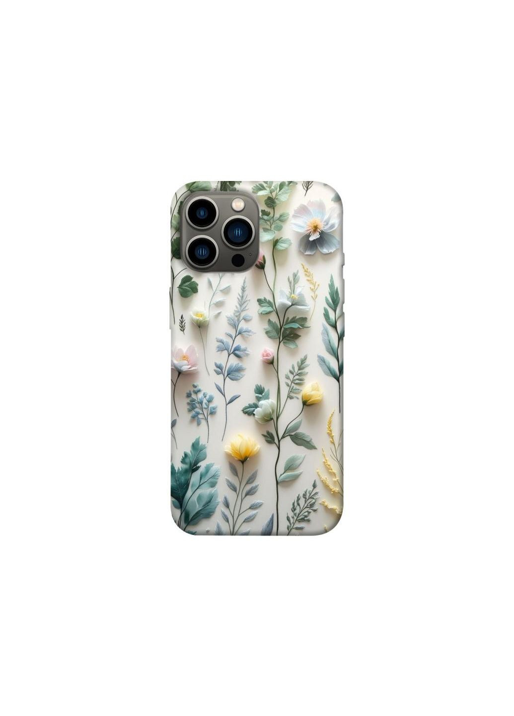 Чехол на Apple iPhone 13 Pro Max (6.7") Floral design ver.4 Frontalka (361321563)
