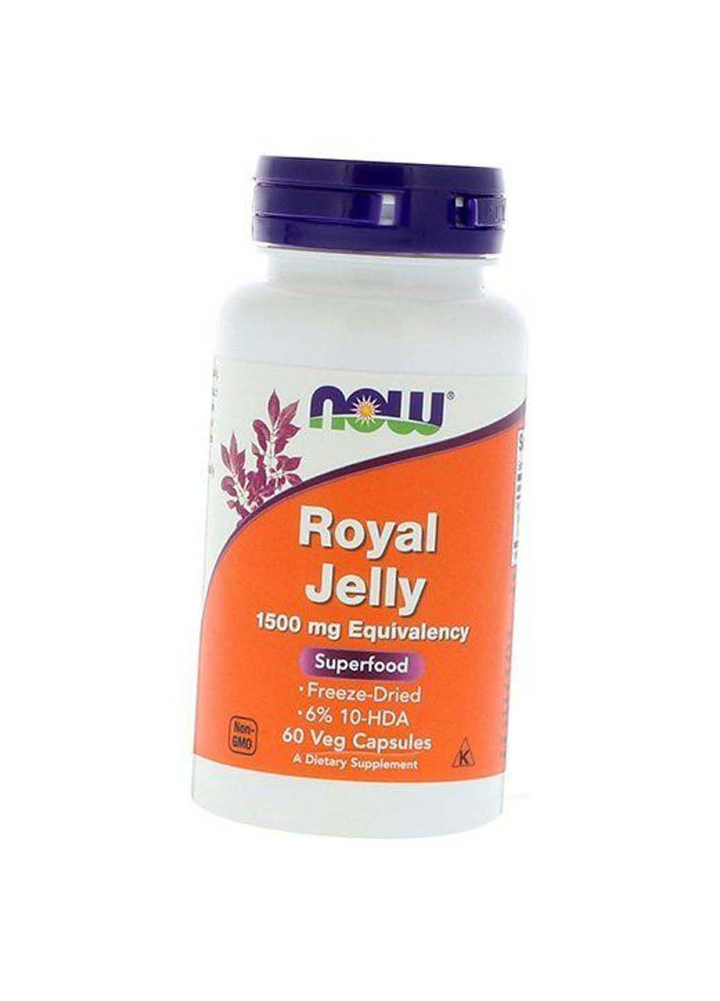 Royal Jelly 1500 60вегкапс Now Foods (292710433)