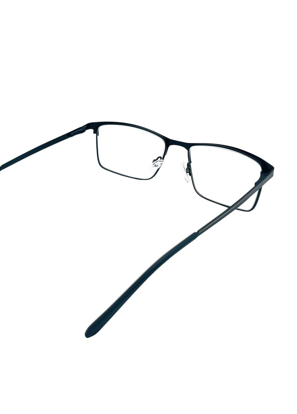 Очки для зрения прямоугольной оправе черные No Brand (305416120)