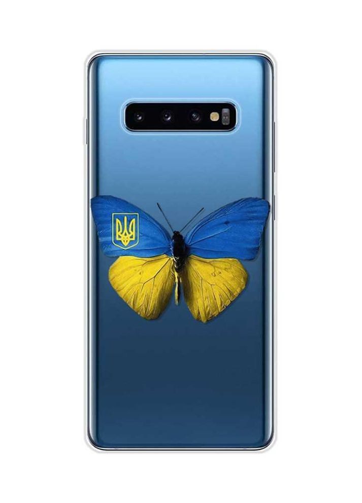 Чехол на Samsung Galaxy S10 Plus:: Бабочка Украина (принт 255) Creative (360711020)