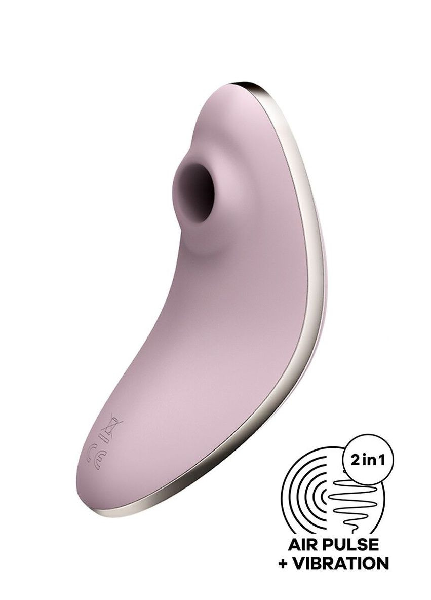 Вакуумний вібратор Vulva Lover 1 Violet Satisfyer (366876740)