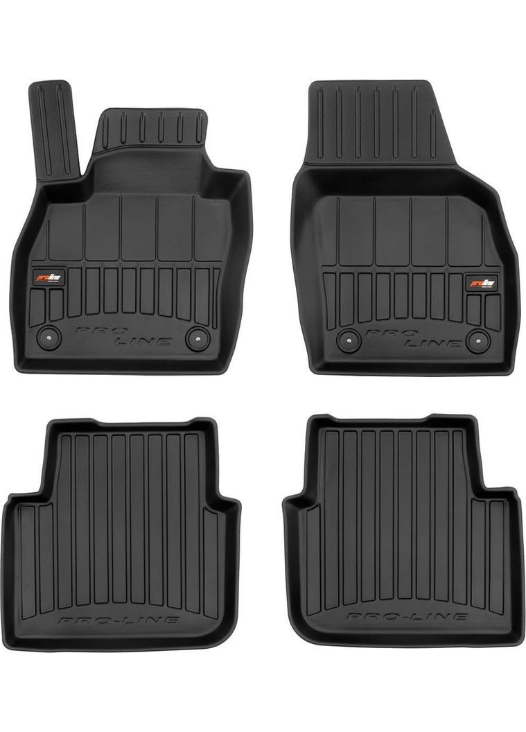 Гумові килимки Frogum Proline 3D для Kamiq (mkI) 2019→ (FG 3D409613) Skoda (360874568)