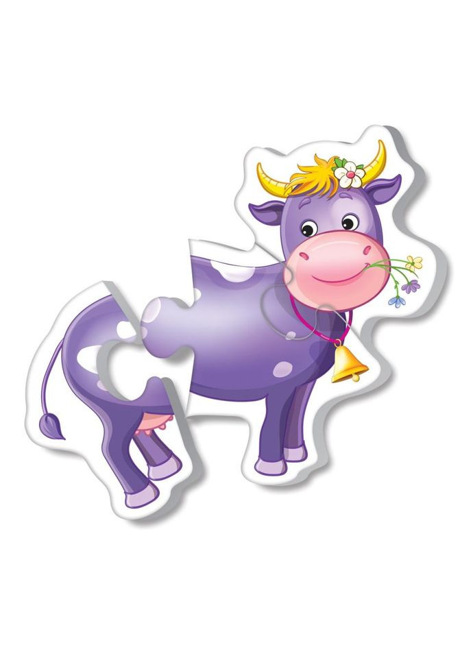 Дитячі бебі пазли "Ферма" VT1106-86 картинки - 4 шт No Brand (339780540)