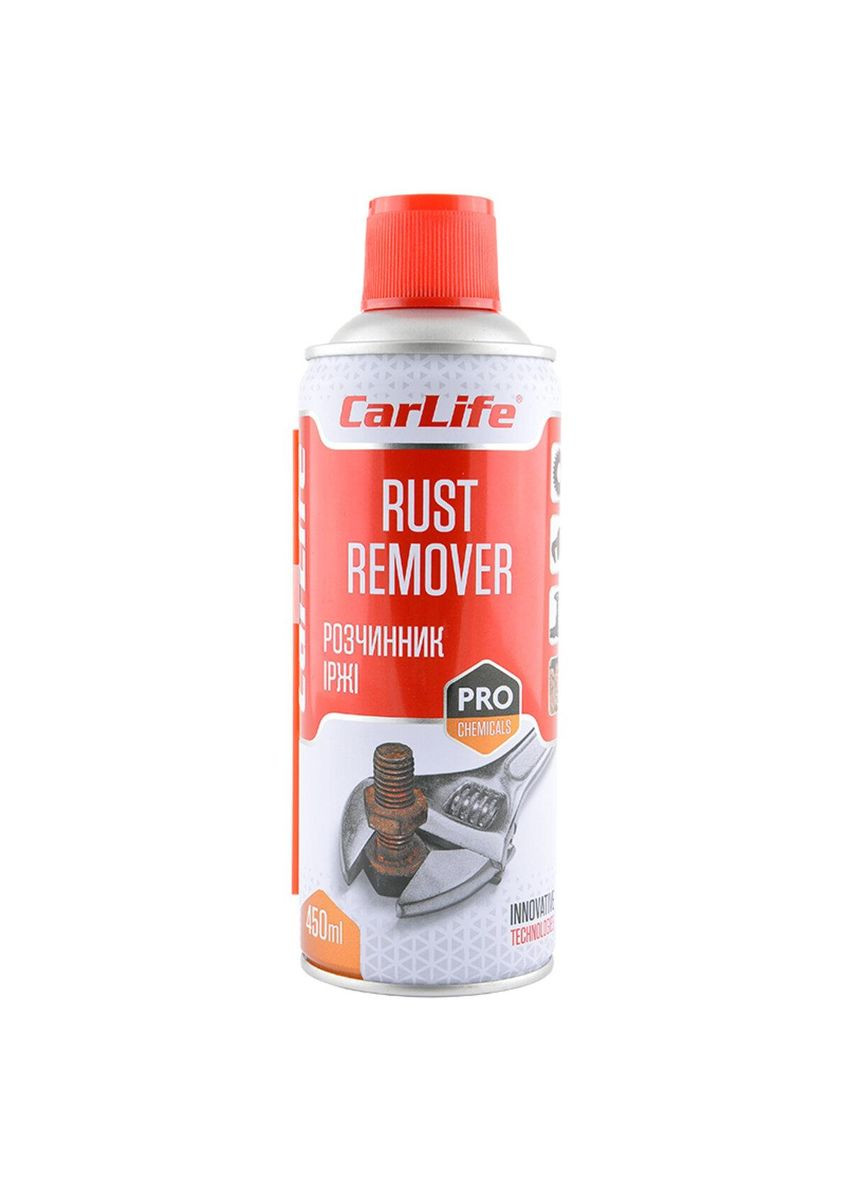 Растворитель ржавчины Rust Remover CF451 450 мл CarLife (294092898)