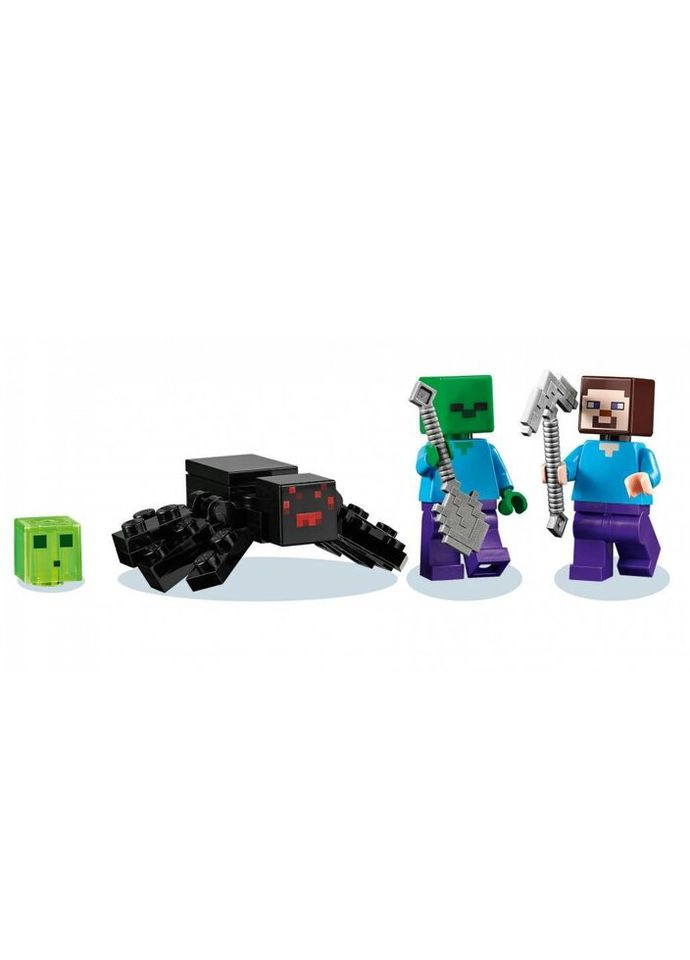 Конструктор Minecraft Заброшенная шахта (21166) Lego (281425522)