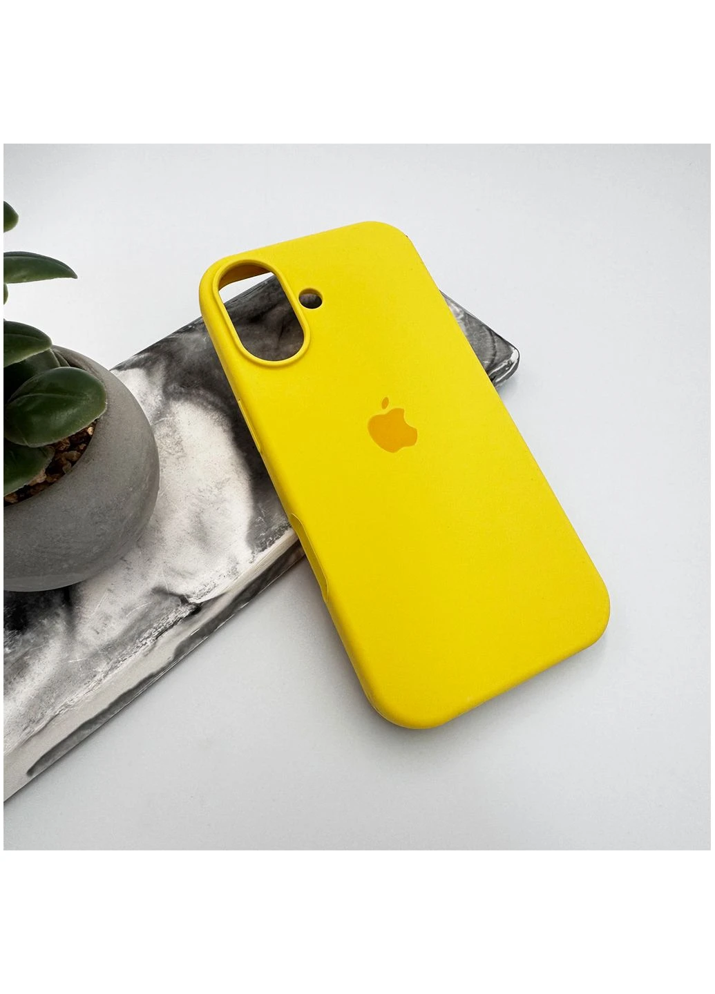 Чохол для смартфона Silicone Full Case AA для Apple iPhone 17 33, Canary Yellow No Brand Open Cam (379053674)