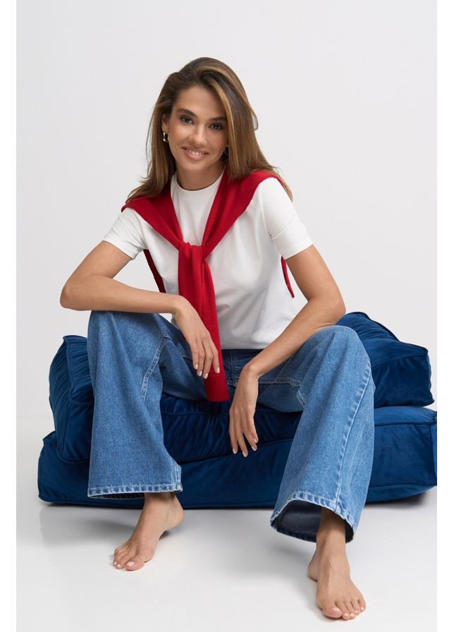 Базовая женская хлопковая футболка (3064) Triko Bakh - (360919862)