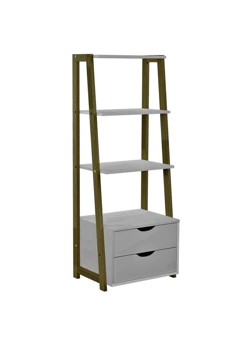 Стеллаж кухонный из дерева Поулина 4 мускат-маренго (СТА-41750719) No Brand (327866396)