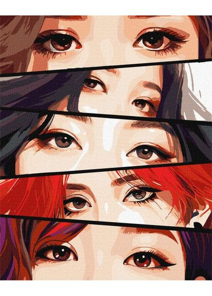 Картина по номерам – Волшебные глаза ©art_selena_ua 40х50 см IDEYKA (363986914)